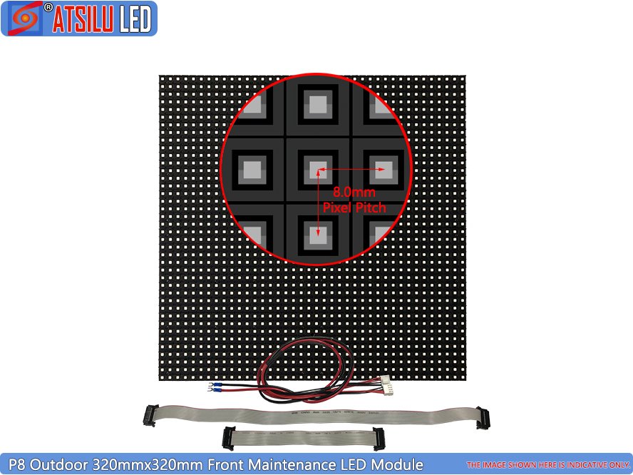 P8mm Front Access LED Video Wall Display LED Module